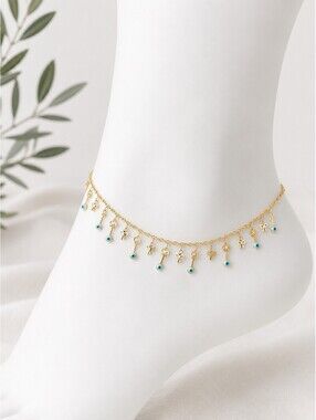 Evil Eye Anklet Charm Bracelet